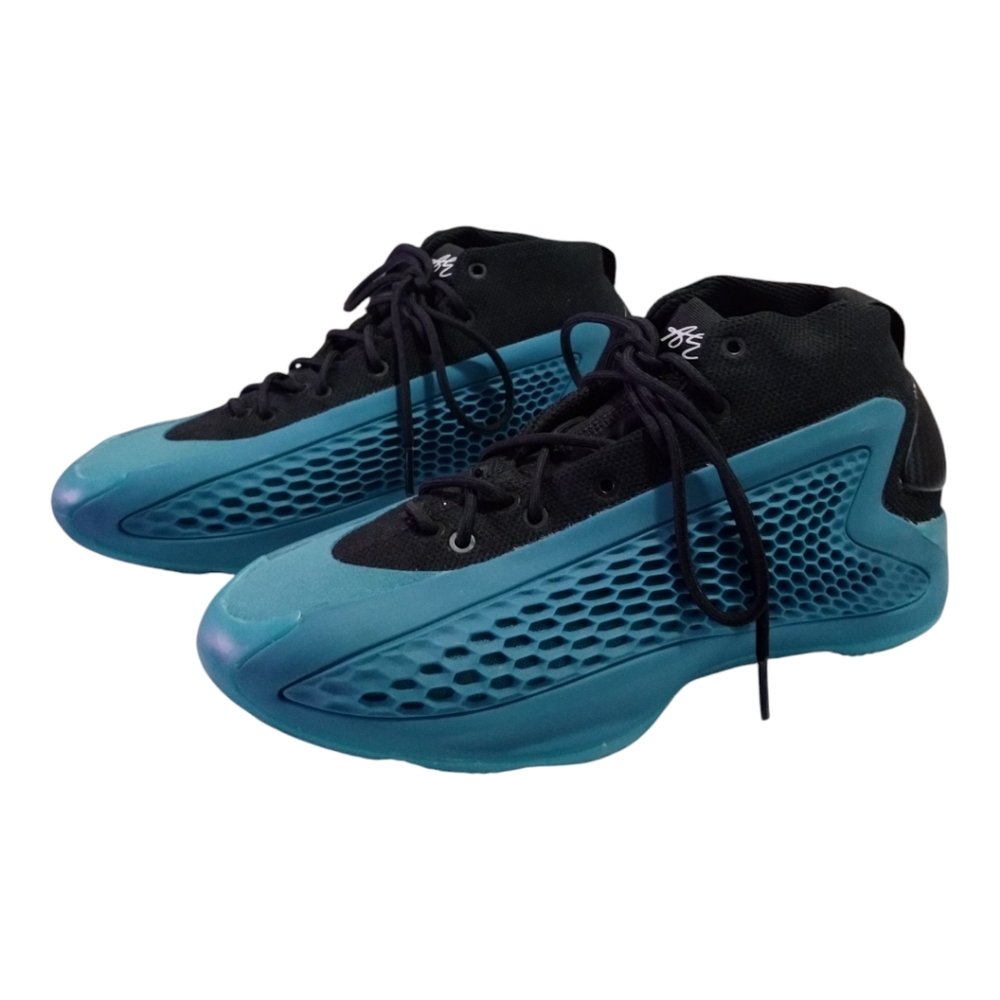 Adidas Kids Boys A.E. 1 Basketball Sneakers Shoes - Blue Size 7